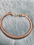 Tricolor Copper Twisted Bracelete -rusted looking style